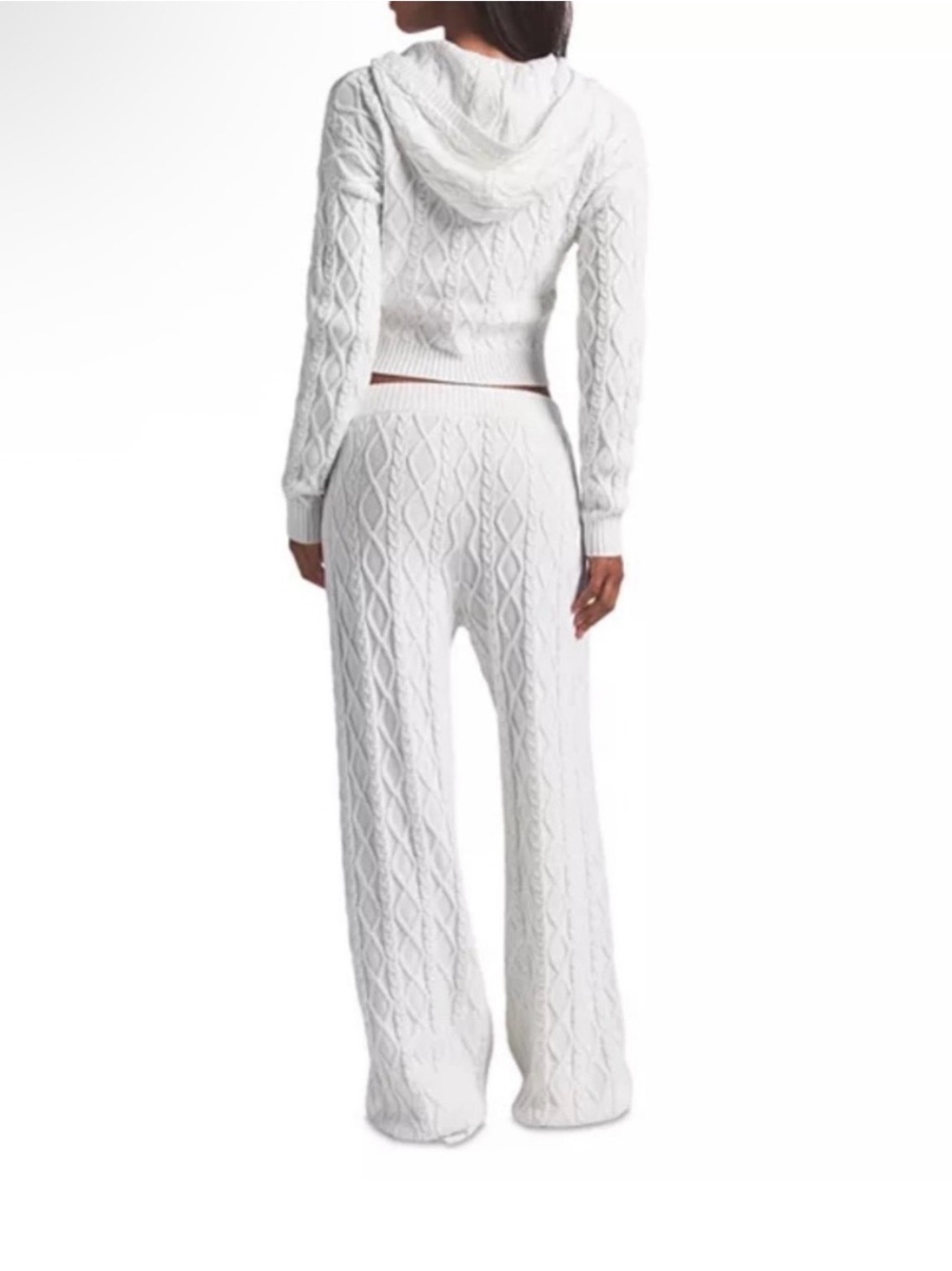 SKIMS Snow Bunny Shop Cableknit Pants RARE NWT​ - Picture 5 of 5